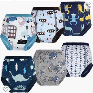 MooMoo Baby Training Pants 6 pack - Size 6T